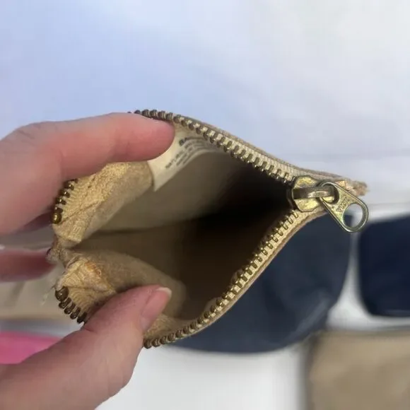 Lot of 6 Small Cosmetic Change Purses Pouches Bags (1 is a BAGGU pouch) - Picture 13 of 14